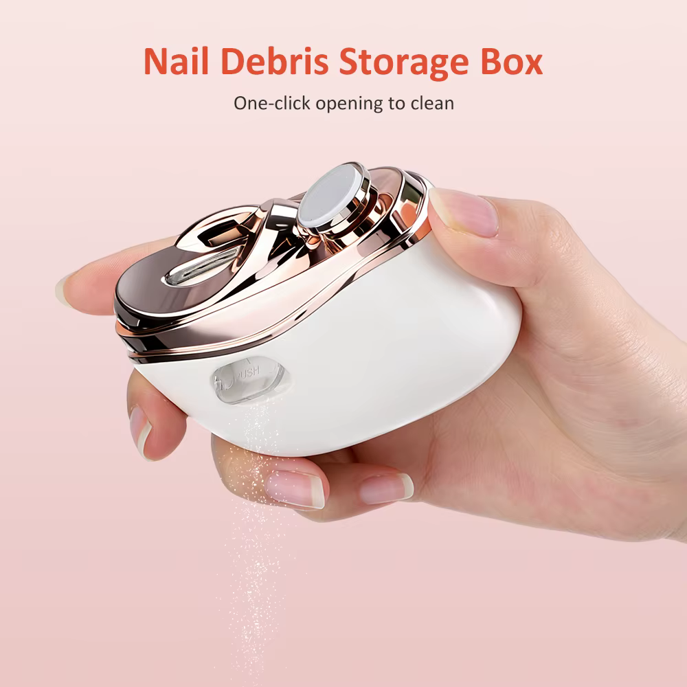Coupe-ongles électrique automatique rechargeable pour adultes et bébés