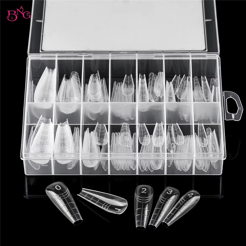 BNG Ballerina Nail Dual Forms pour Gel de Construction Poly