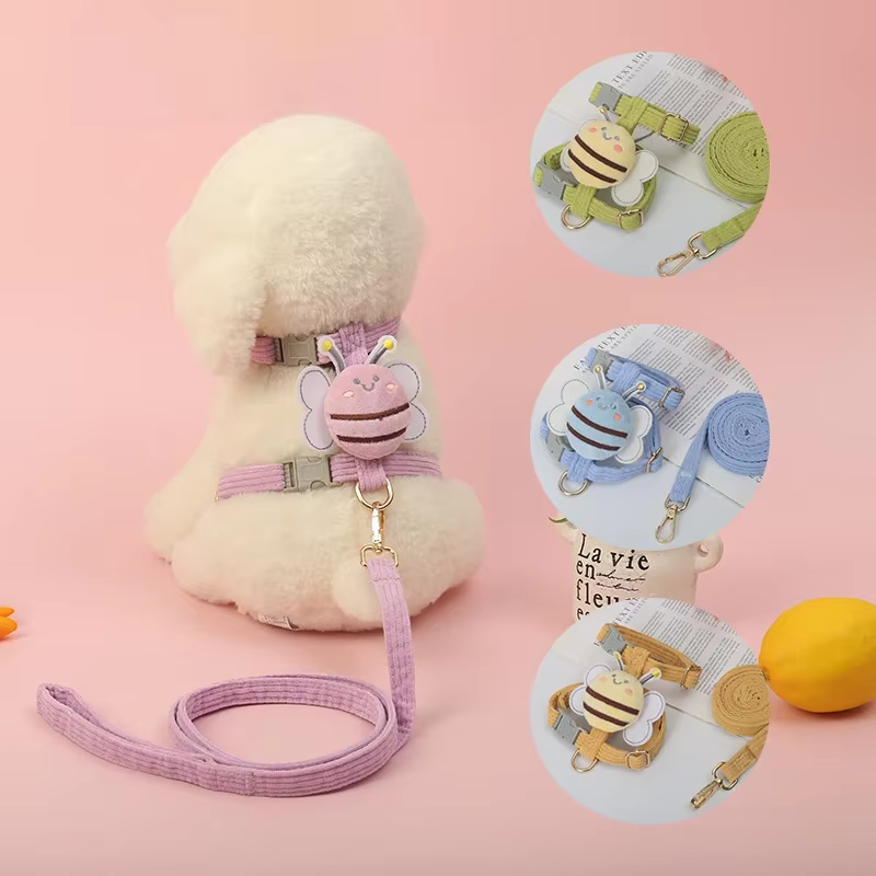 Sac d'accessoires pour chiens, fournitures de laisse, harnais de sangle, écharpe pour animaux de compagnie, petite maison. Articles de race de col, produits de poitrine