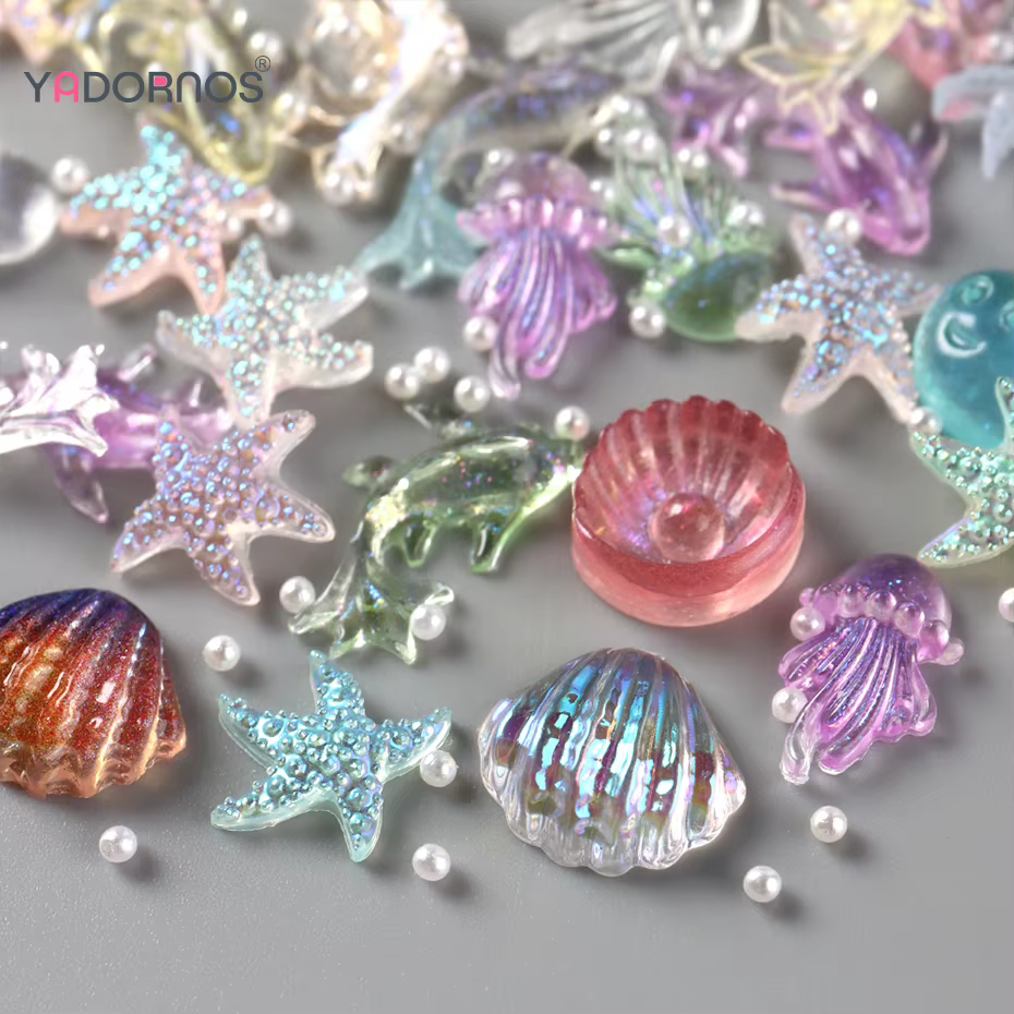 Accessoires de nail art Océan Cartoon