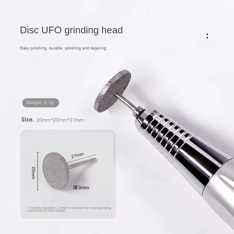 Forets métalliques en diamant pour ongles