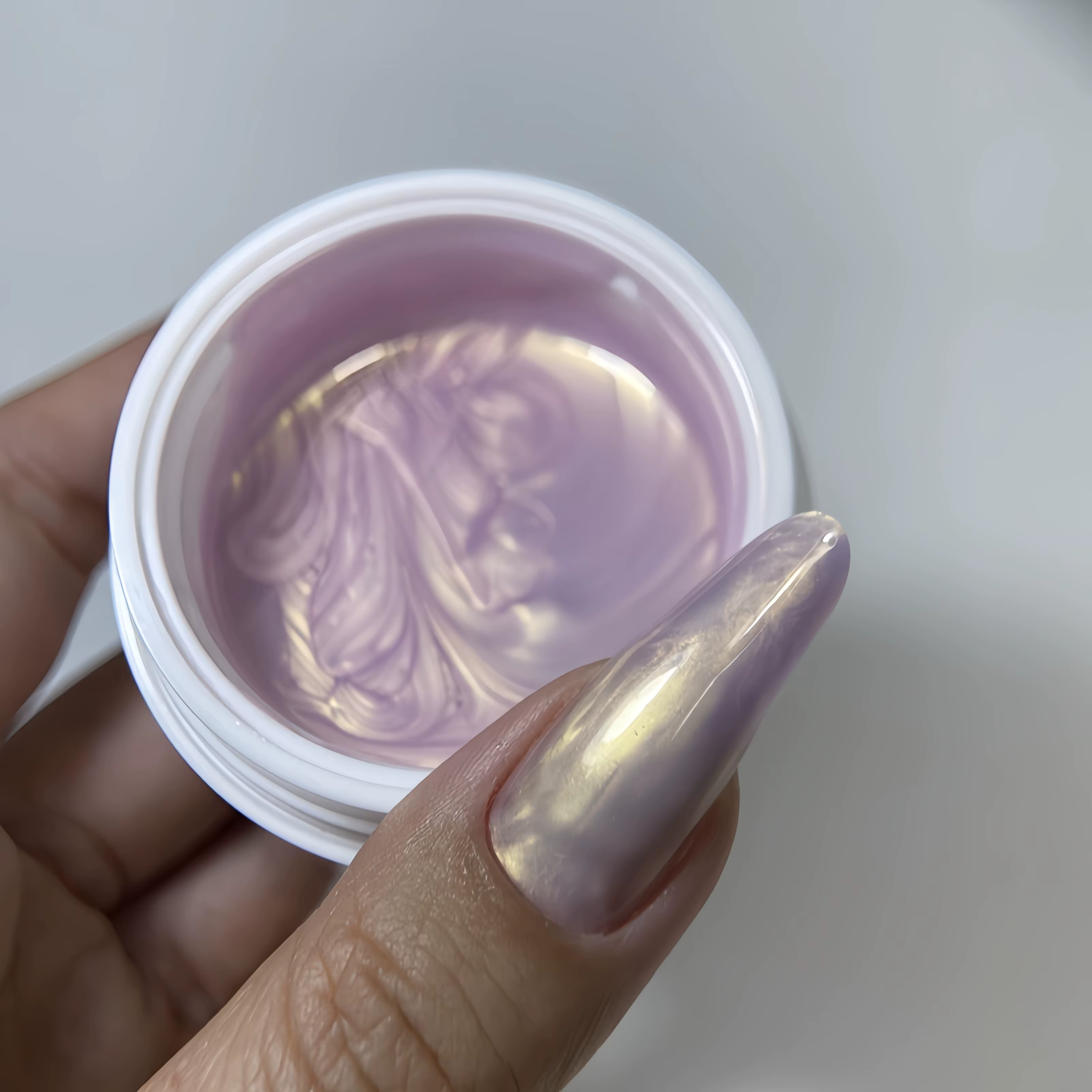 MSHARE 30g constructeur ongles Gel perle violet fil UV/LED TPO gratuit Extension d'ongle Gel Construction