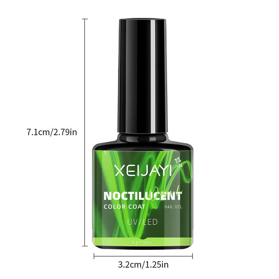 Vernis à ongles Gel Fluorescent brillant dans la nuit