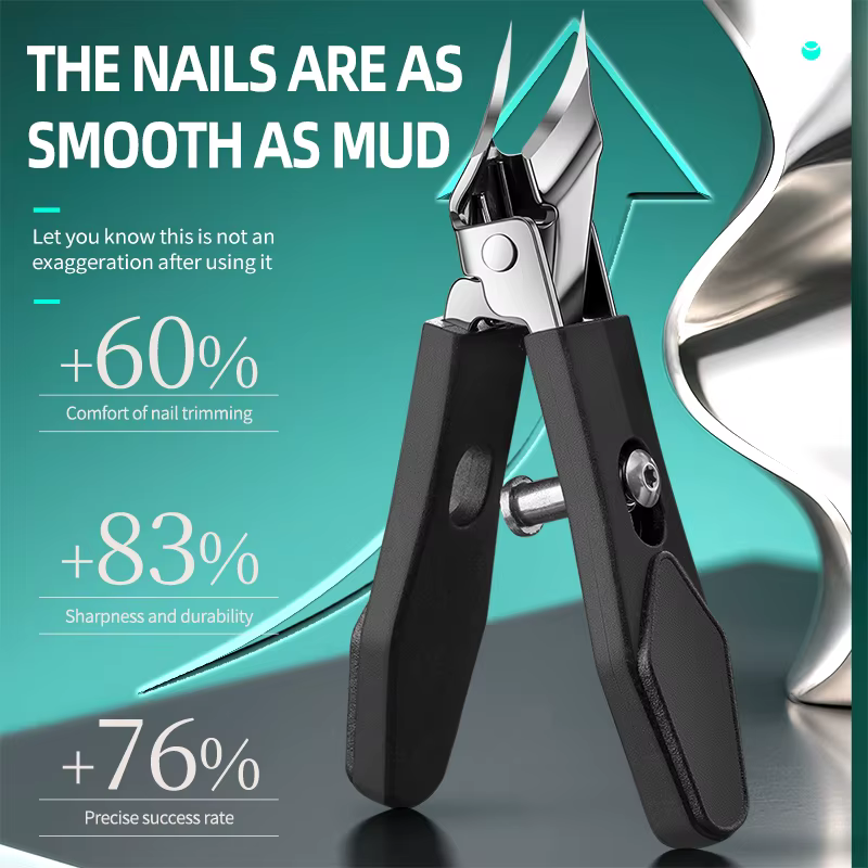 Coupe-ongles professionnel en acier inoxydable