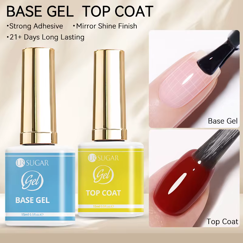 UR SUGAR 15ml couche de finition transparente pour vernis Gel