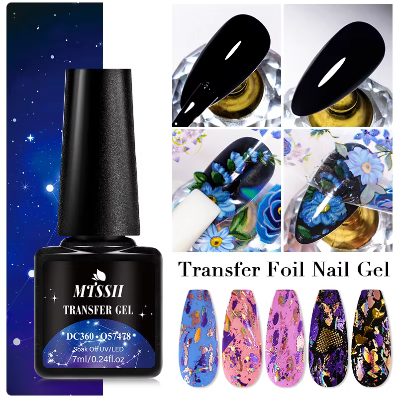 Vernis à ongles en feuille de transfert