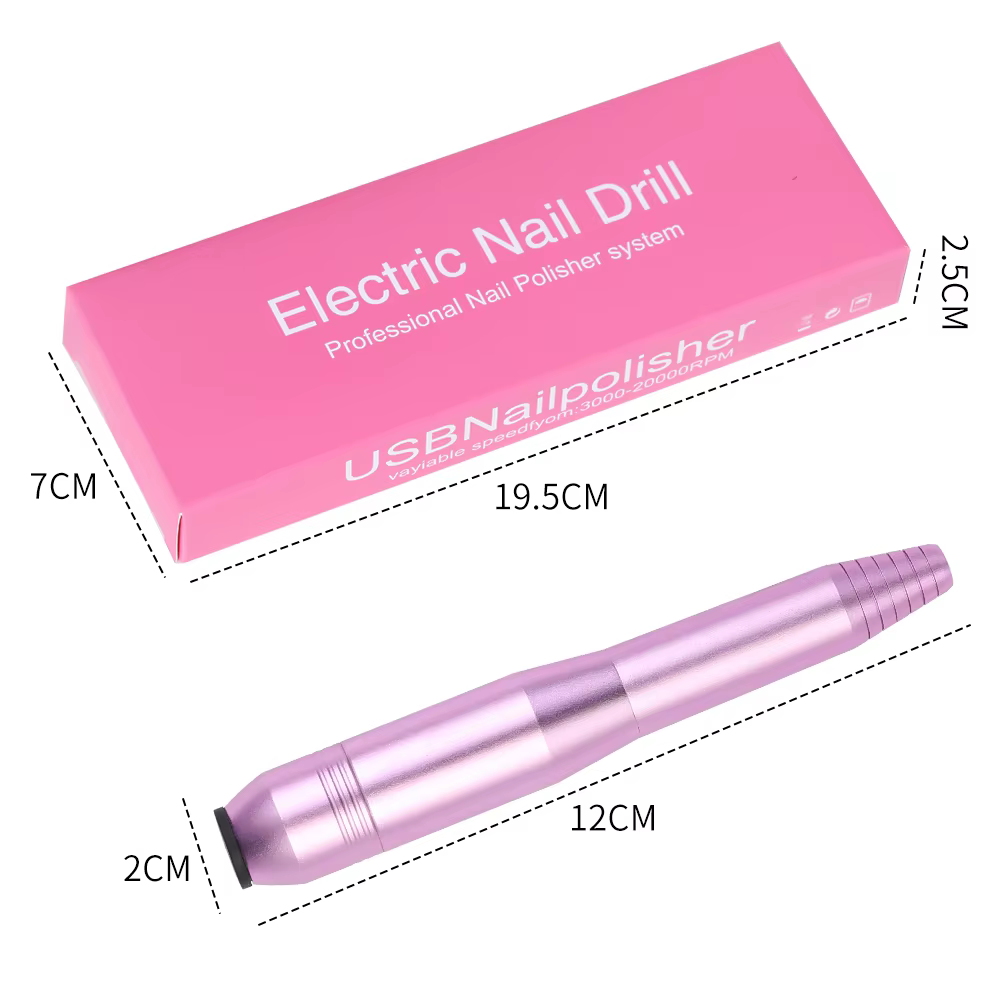 Ponceuse à ongles électrique en métal