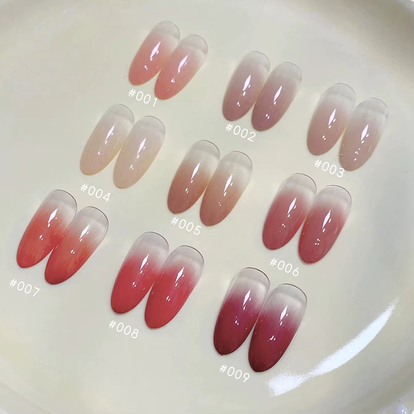 Vernis à ongles gel de peinture 9 couleurs