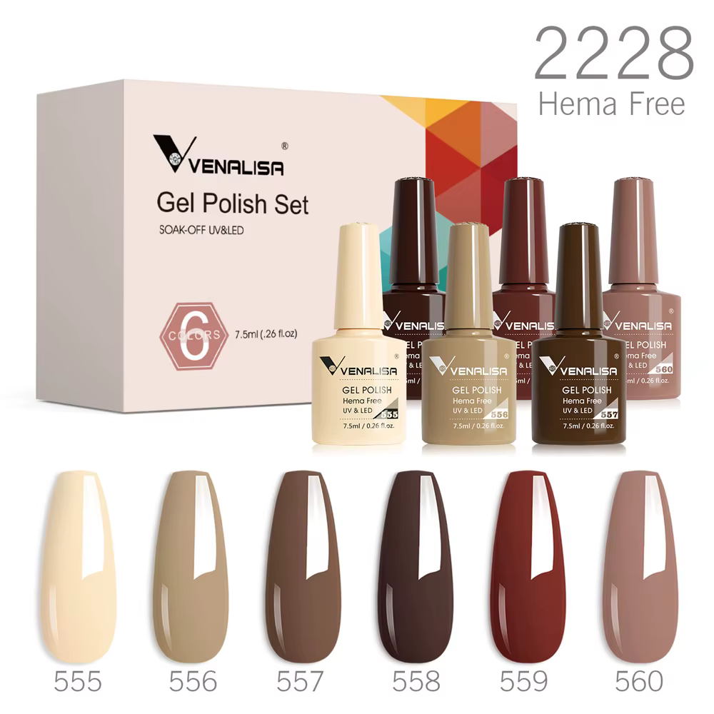 Venalisa-Kit de Verhéritage à Ongles en Gel