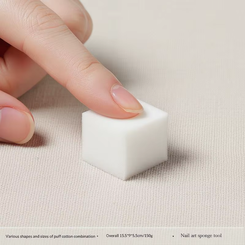 Kit d'éponges carrées pour nail art