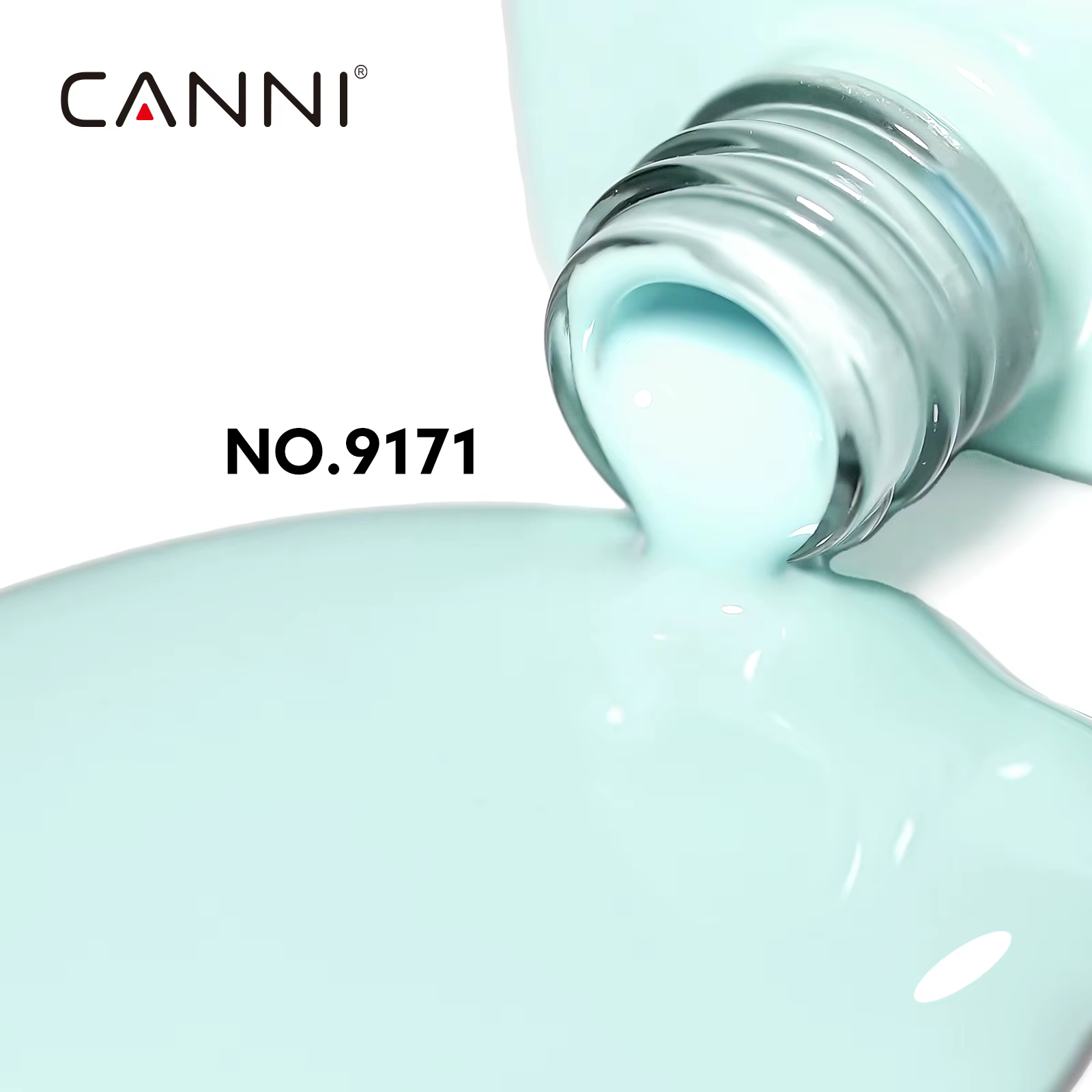 # 9171 CANNI Vernis à ongles en gel 9ml Bleu Glacé Clair HEMA FREE TPO