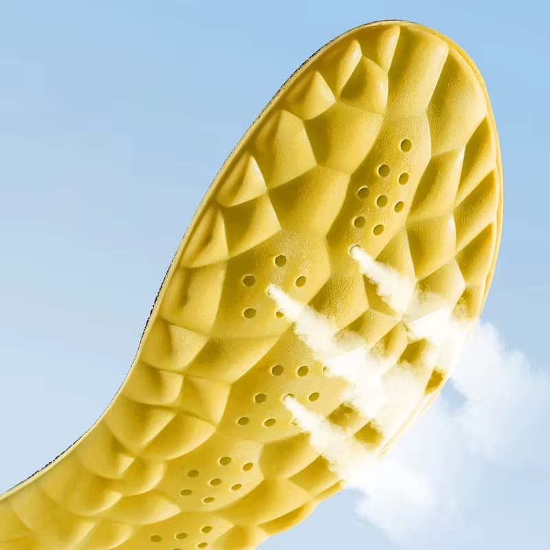 Semelles de sport 4D Cloud Technology pour chaussures, semelle en PU, douces, respirantes, amortissantes, pour la course à pied, soins orthopédiques.