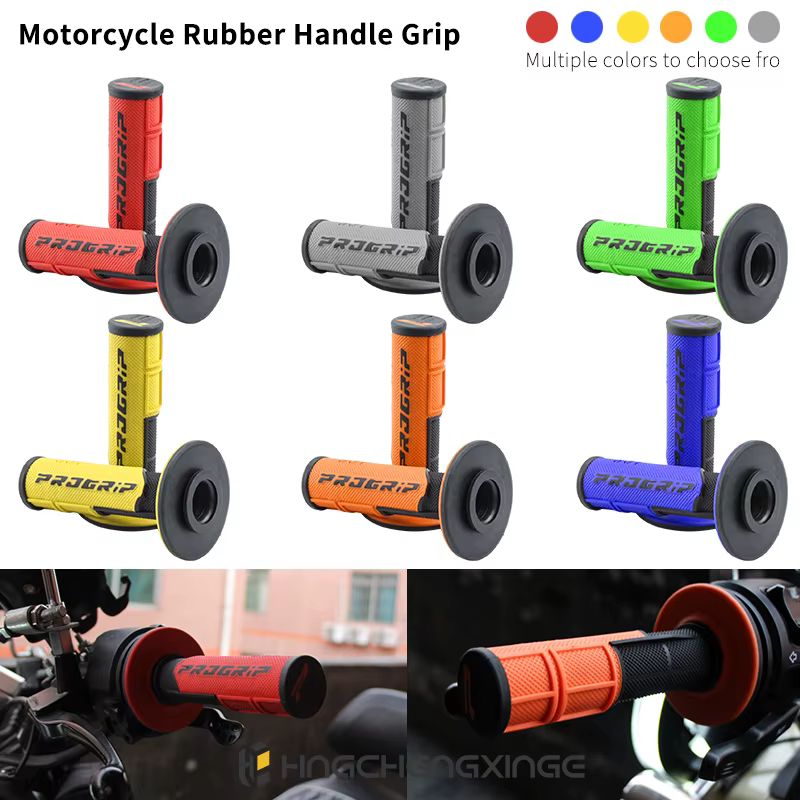 7/8 "22 24mm poignées de moto barre de poignée pour KTM YAMAHA universel Pit Bike Motocross moto poignée en caoutchouc GEL 6 couleurs