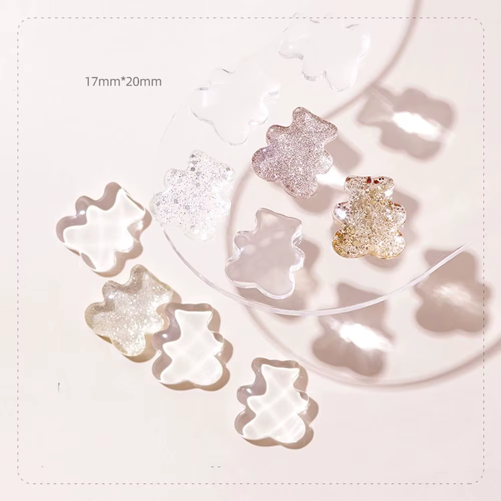 Cloud Bear – carte d'affichage transparente pour manucure