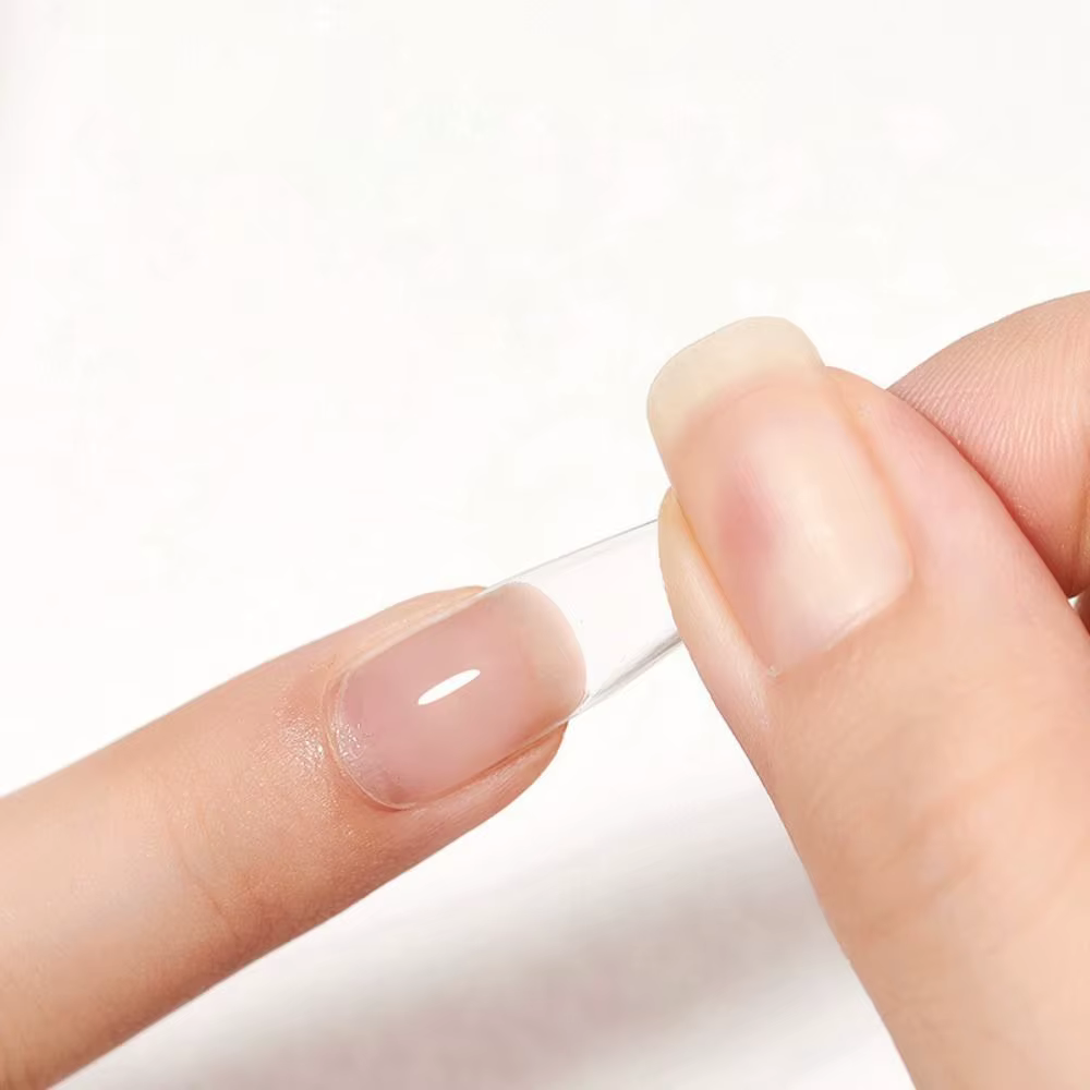 Gel adhésif solide transparent 10g longue durée pour extension d'ongles