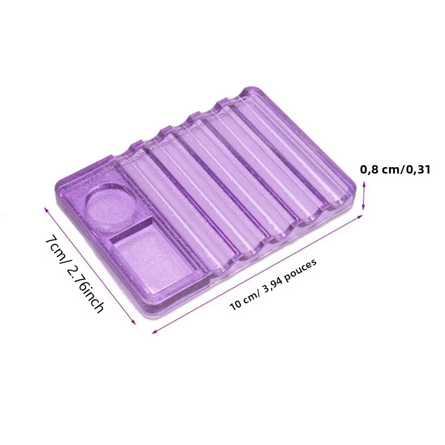 Porte-stylo polyvalent en acrylique pour Nail Art