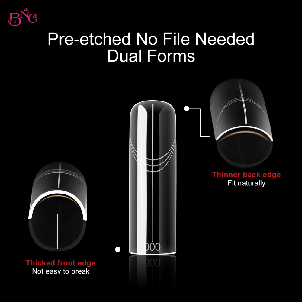 BNG élargir les formes d'extension d'ongle pour Gel UV moule de construction rapide double