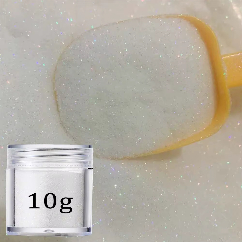 Poudre à paillettes pour ongles