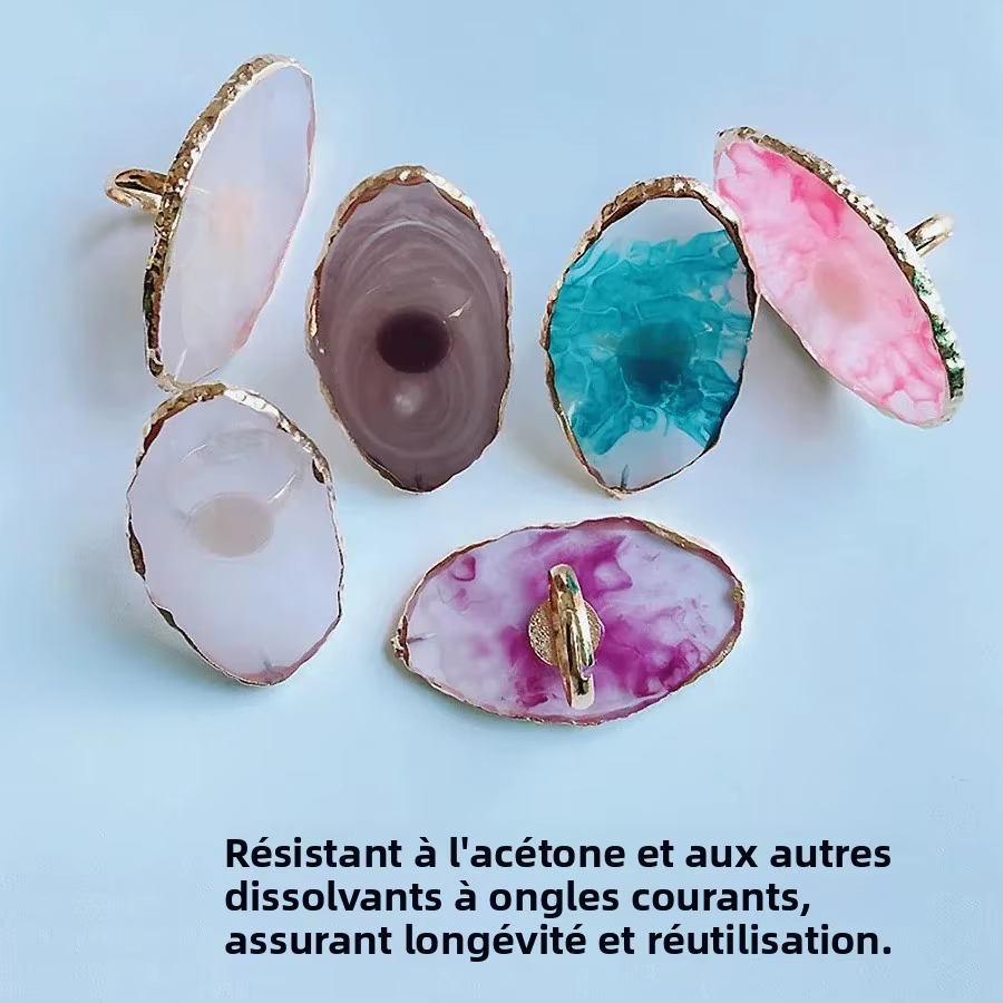Plateau de mélange de couleurs pour nail art