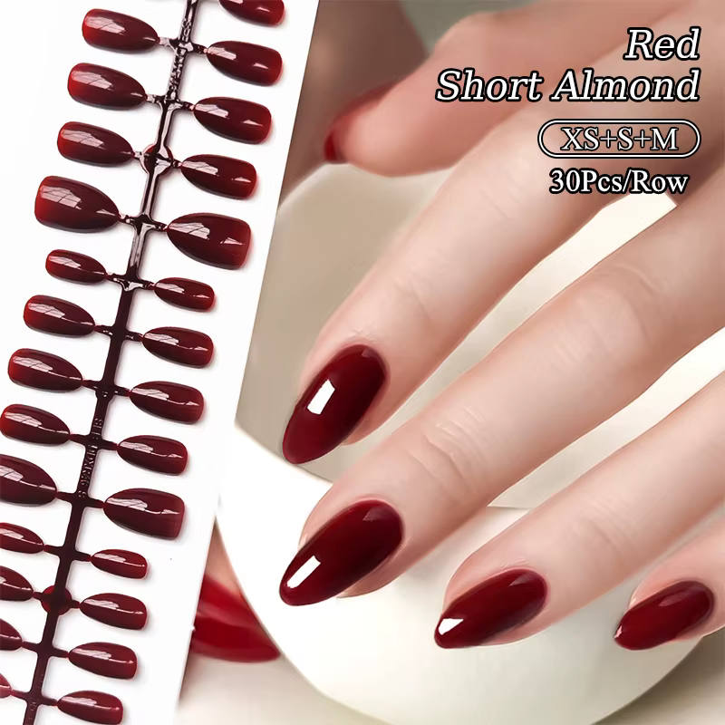 Faux ongles en acrylique sans colle