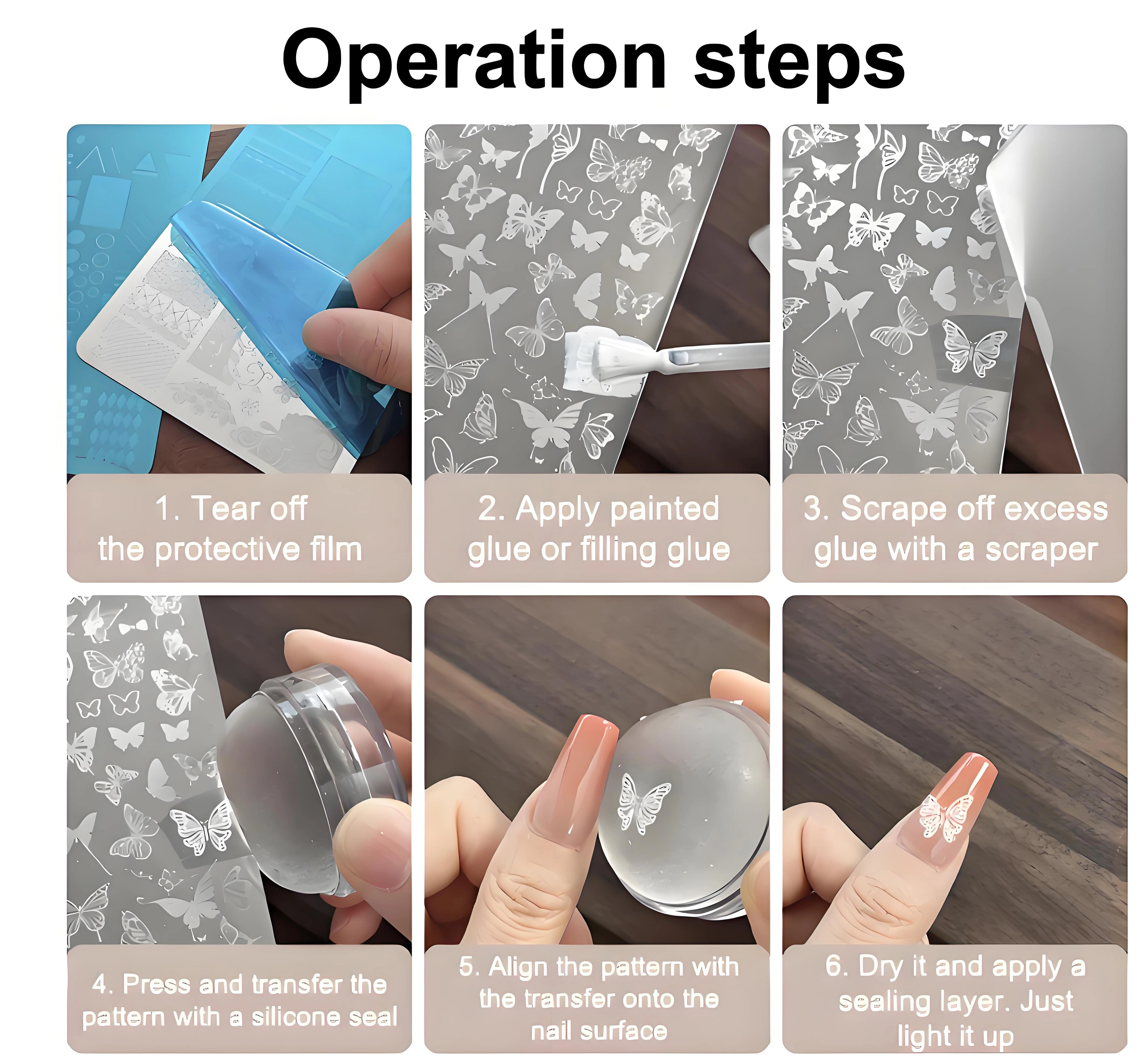 Plaques de stamping pour ongles
