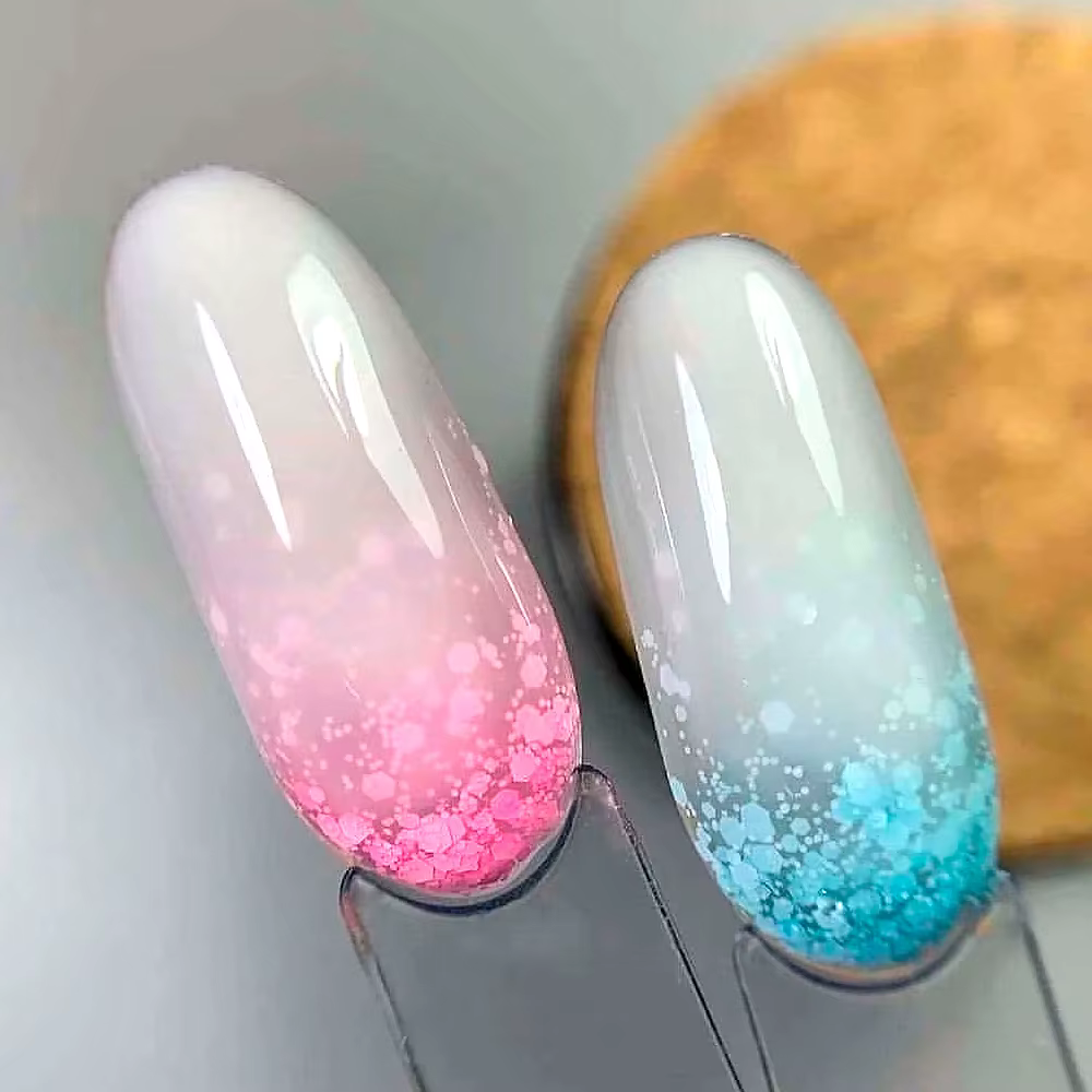 KODIES GEL blanc laiteux couche de finition UV Gel vernis à ongles 2 en 1 Semi-permanent UV Gel Nail Art tremper Gel