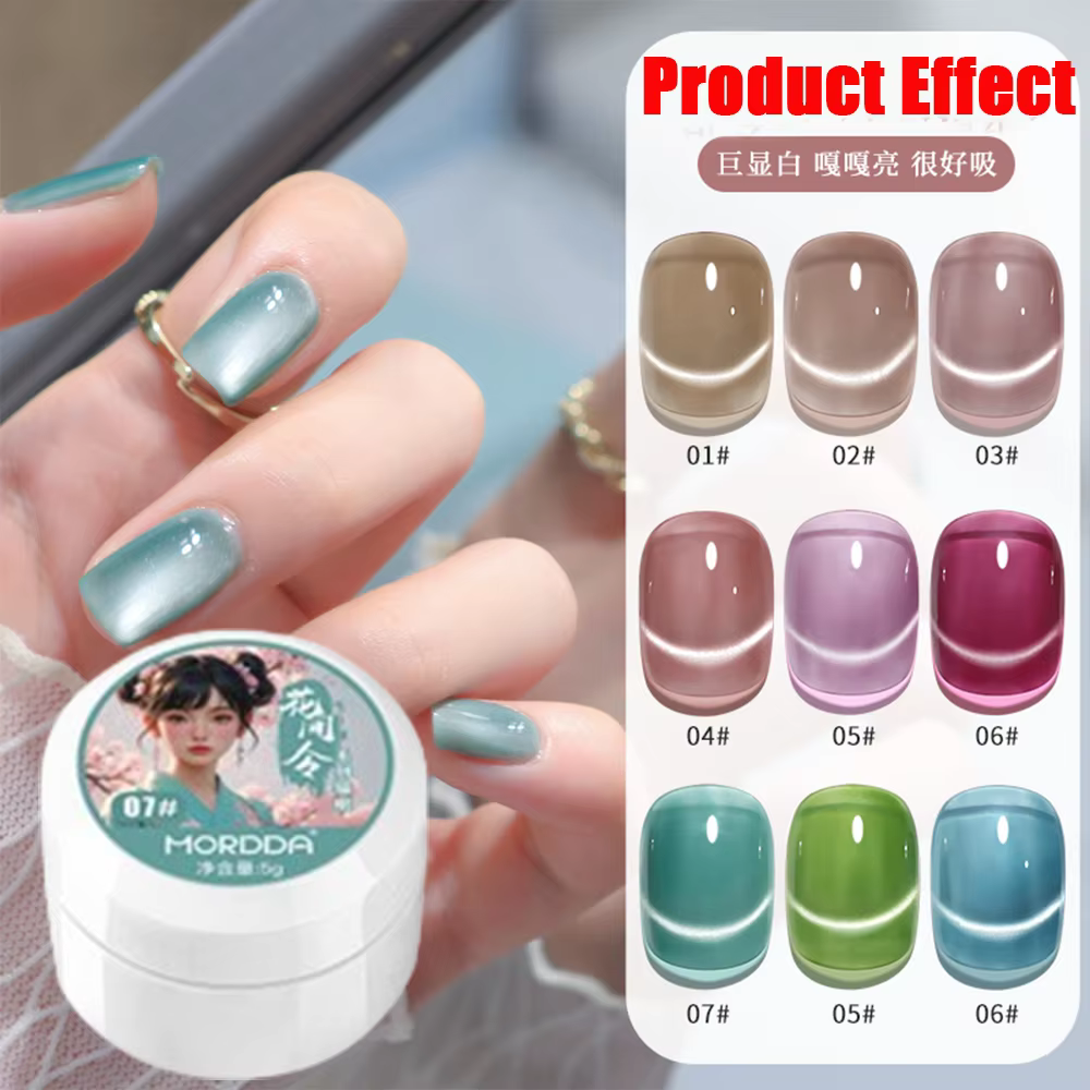 Vernis à ongles blanc au clair de lune
