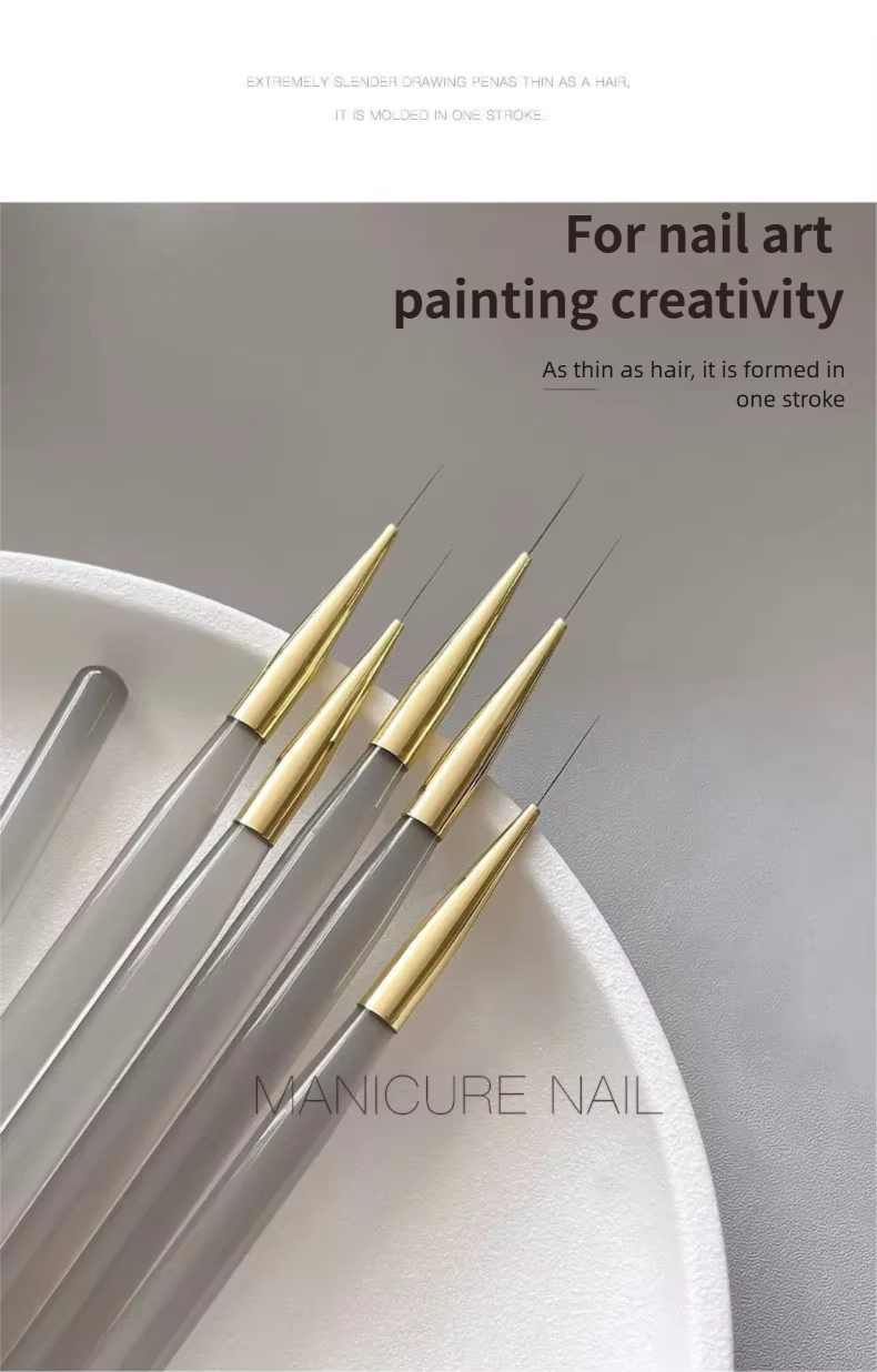 Ensemble de pinceaux professionnels pour Nail Art