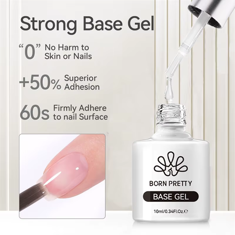 BORN PRETTY-Verhéritage à Ongles Semi-Permanent vernis semis permanents uv Super Top Coat et Base Gel
