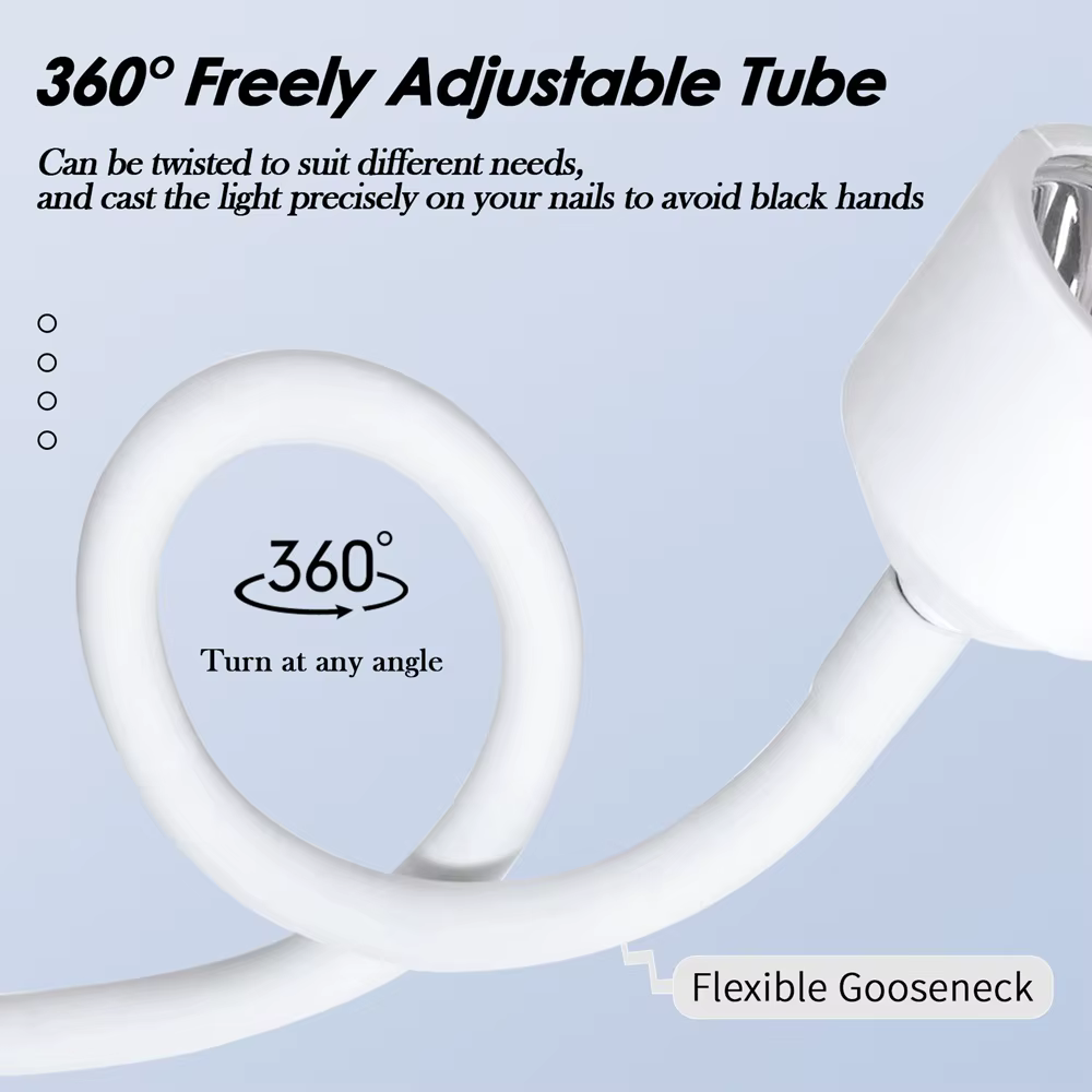 LULAA Mini sèche-ongles Uv Led lampe à ongles pliable polymérisation lumières