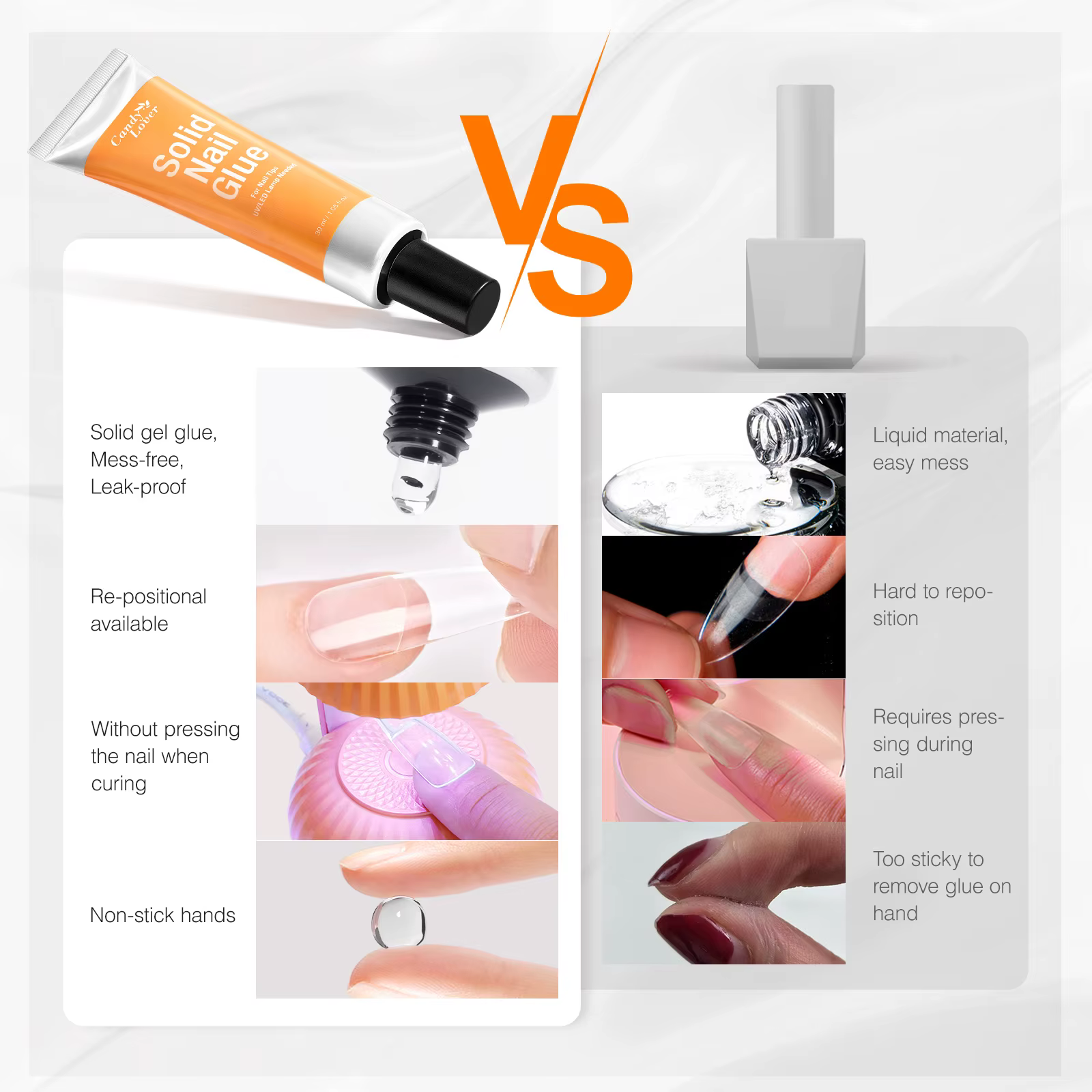 Colle solide pour ongles 30ml