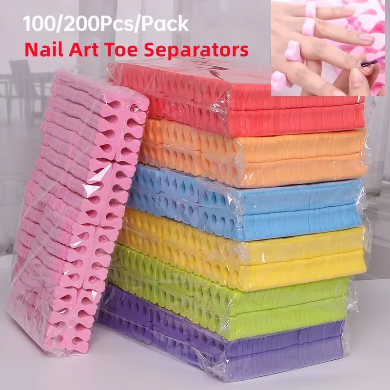 Séparateurs d'orteils pour Nail Art