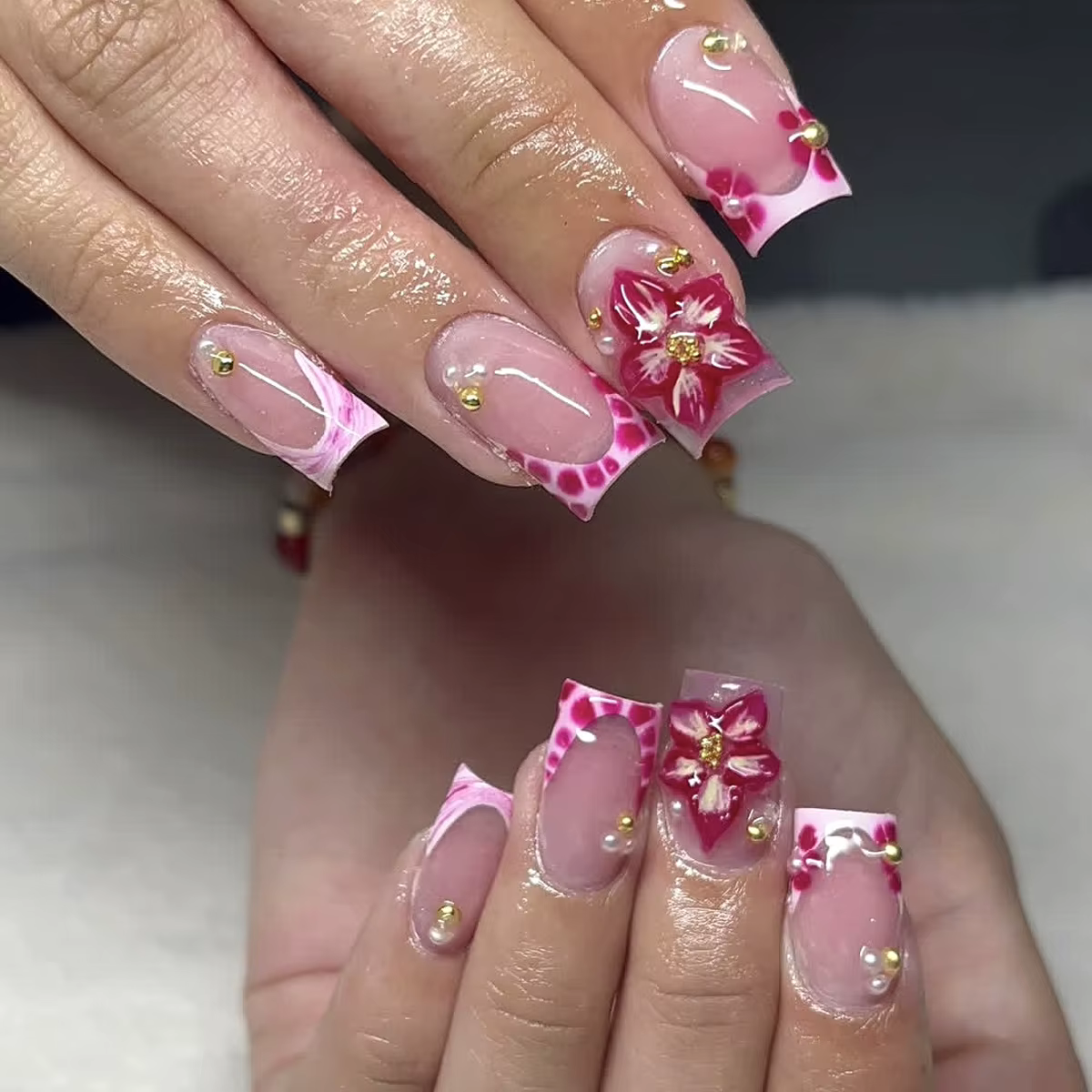24 pièces de faux ongles simples