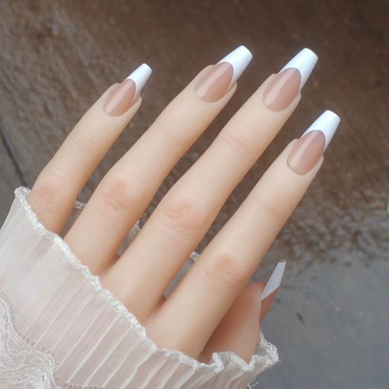 Faux Ongles 30 pièces French Ballet Fashion à Presser