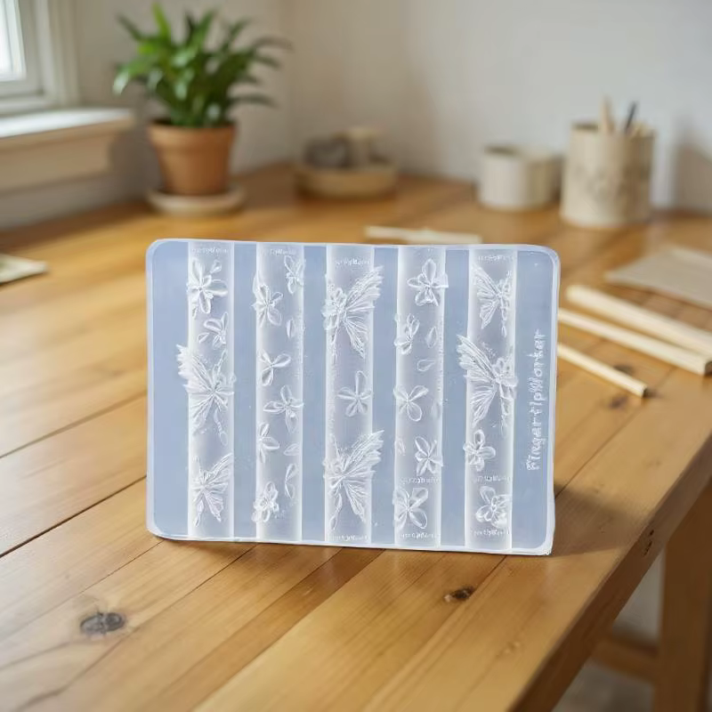NOUVEAUTÉ! Moule à ongles en acrylique 3D transparent