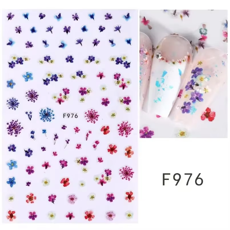 Autocollants 3d pour Nail Art