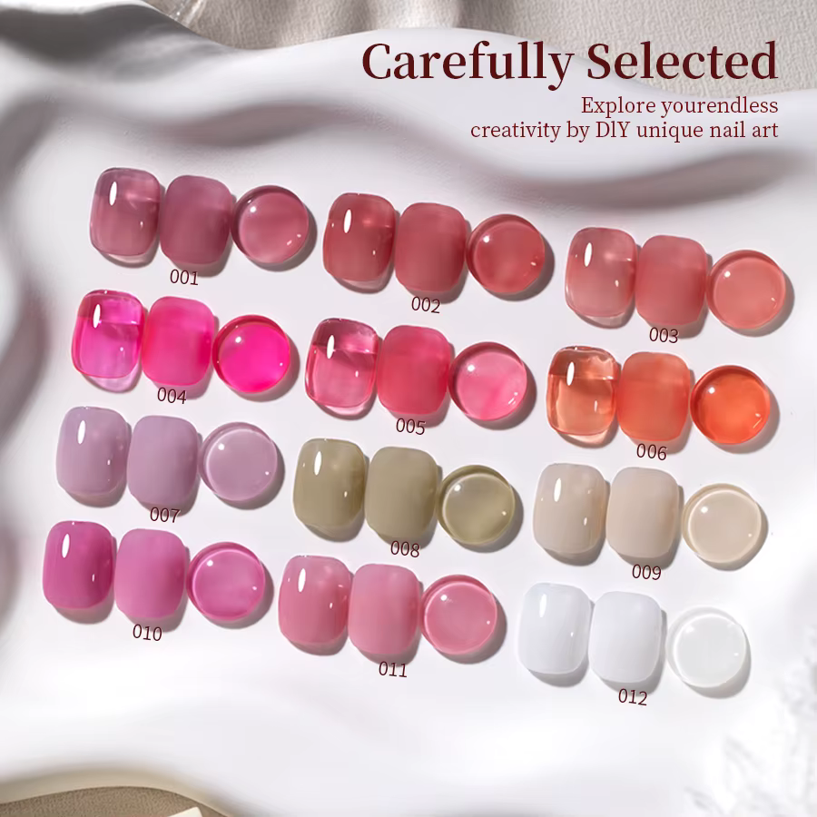 RS NAIL Gel Transparent vernis à ongles 10g été nu rose Gel