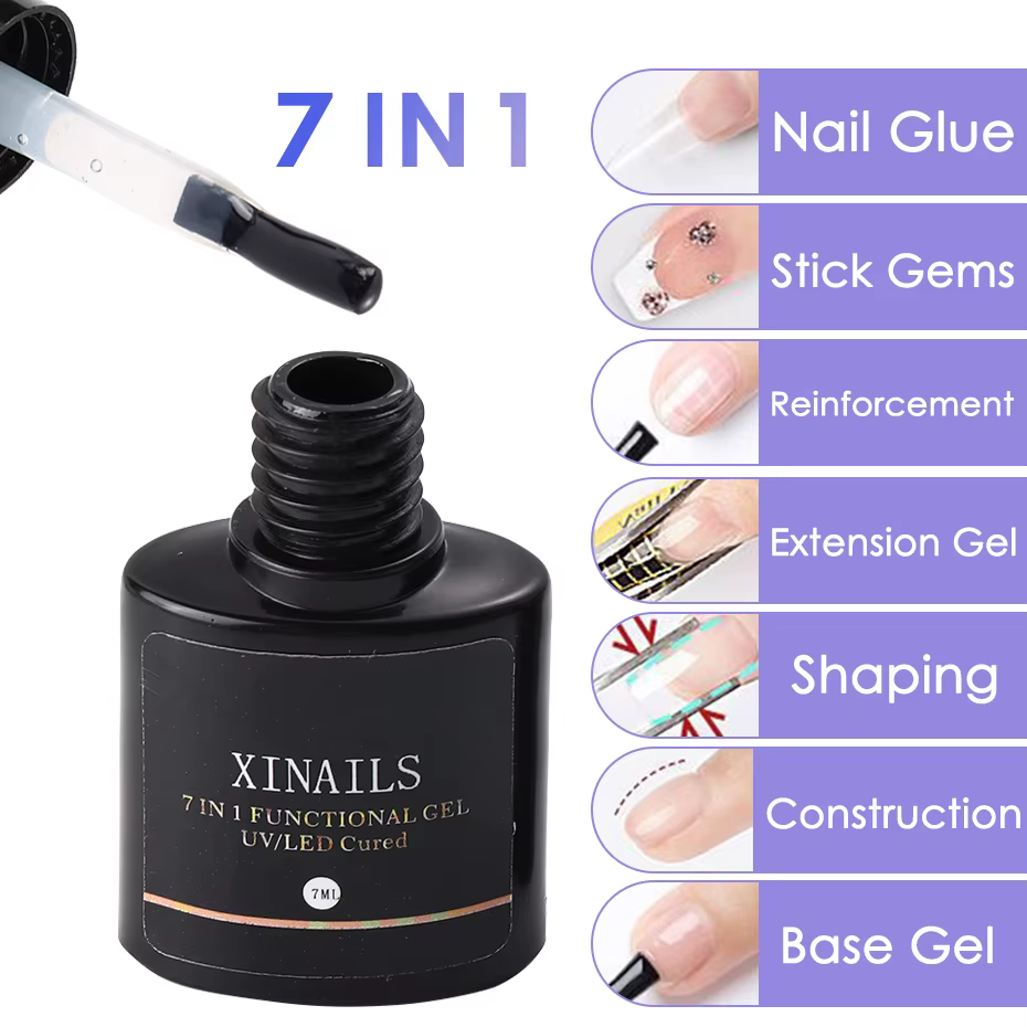 Fonction de renfort des ongles 7 en 1