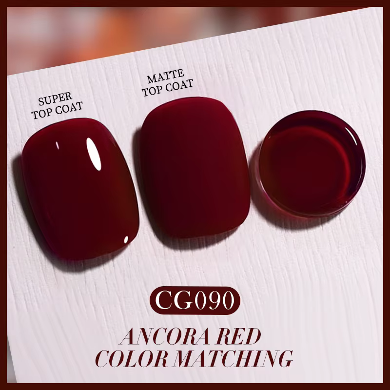 BORN PRETTY 10ml Vernis à ongles gel rouge Ancora