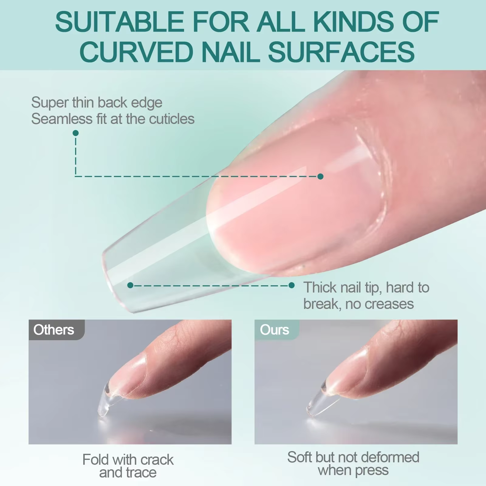 Nailpop-Faux ongles gel X