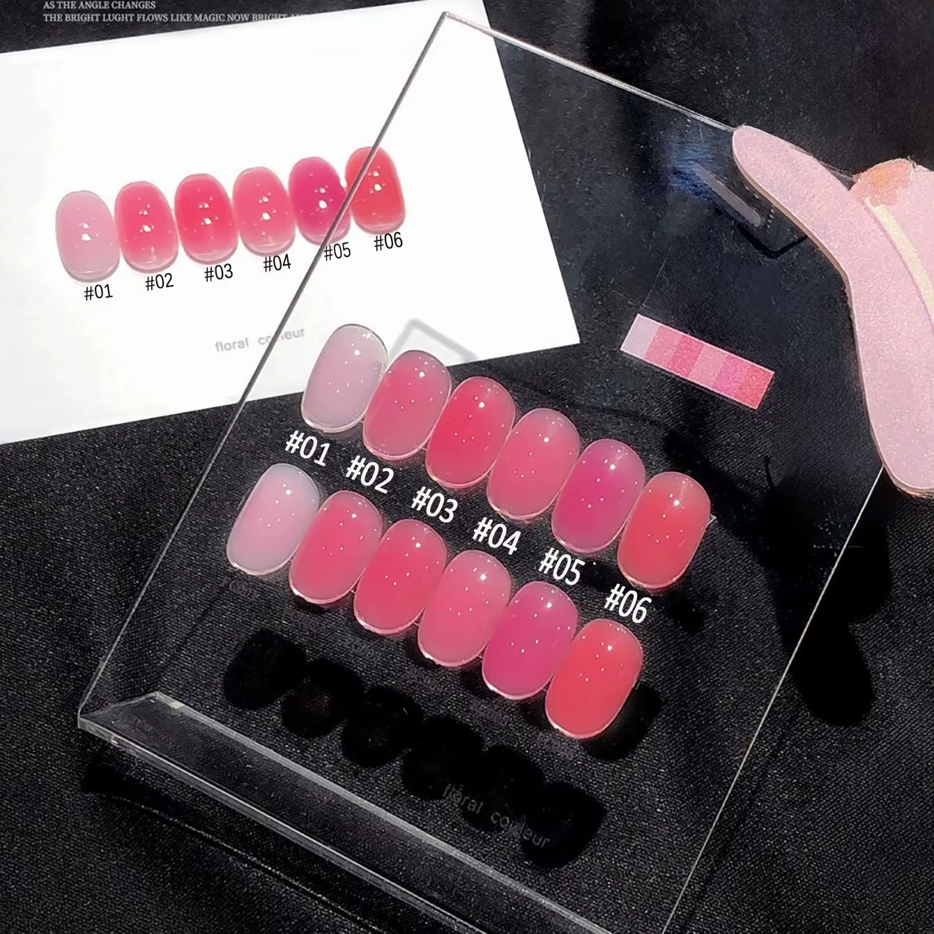 MIANEL 10ML 2026 Nouvelle Série Florale Rose Gel à Ongles Couleur Unie Douce