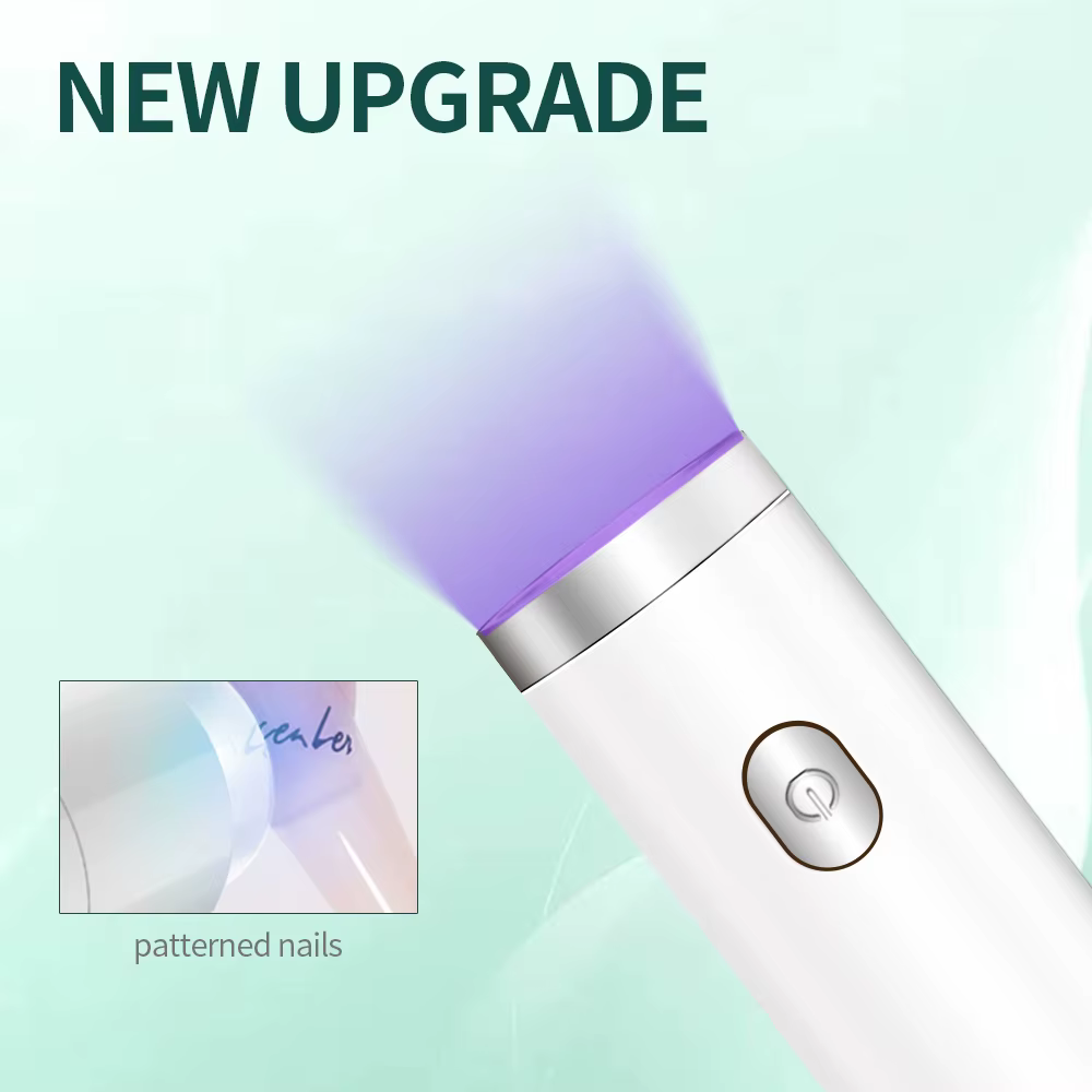 NAILPOP Lampe à ongles UV rose magnétique portable