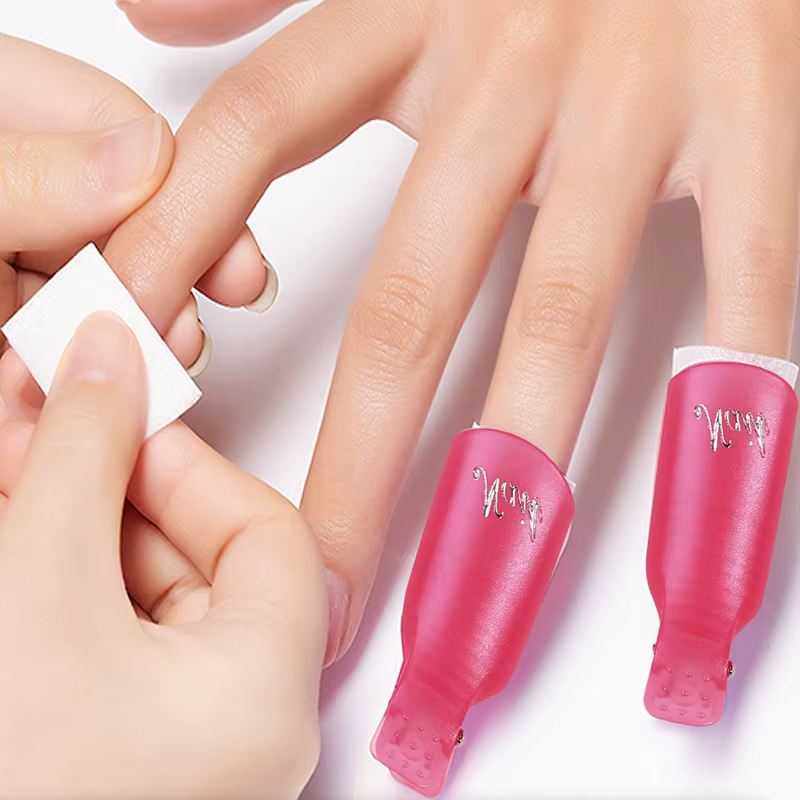 Clips dissolvant de vernis à ongles Gel UV