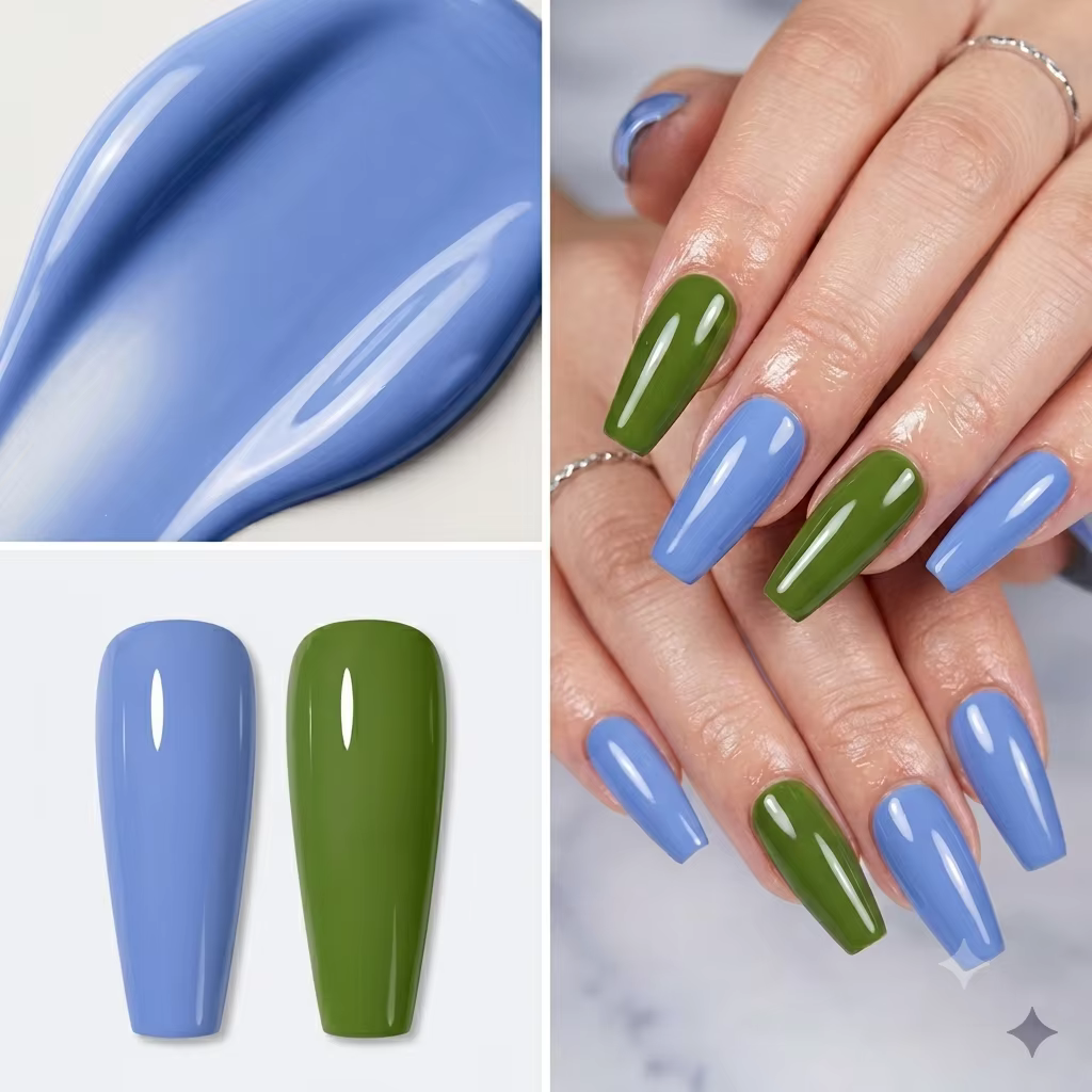Gel vernis à ongles d'été
