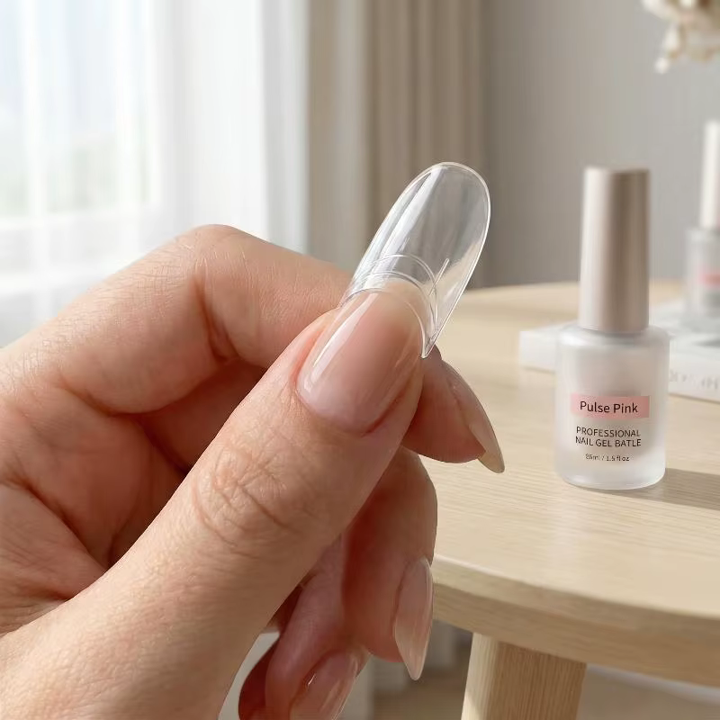 Formes d'ongles cercueil double système pour extension sandwich