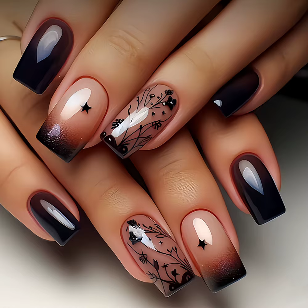 Faux ongles courts et moyens