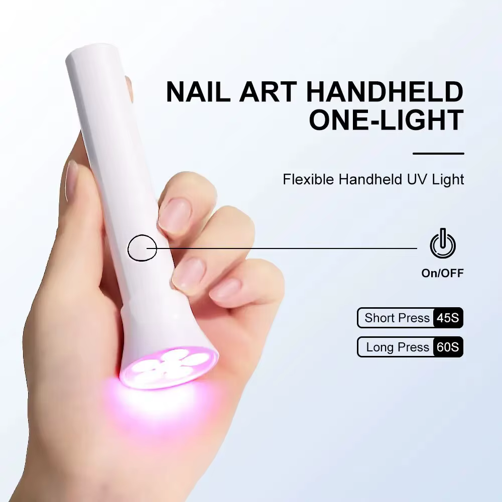 Lampe LED UV Portable Rechargeable pour vaccage de Verhéritage à Ongles