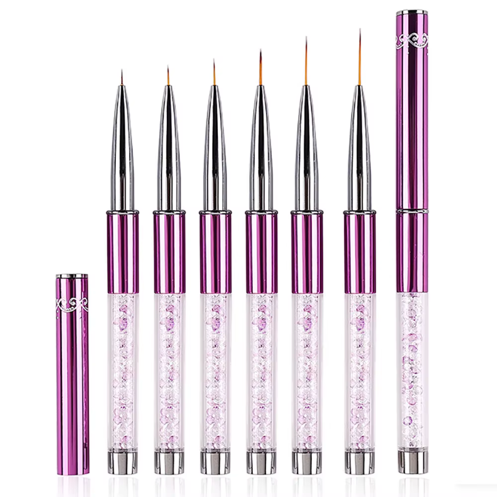 Pinceau à ongles pour la peinture de lignes