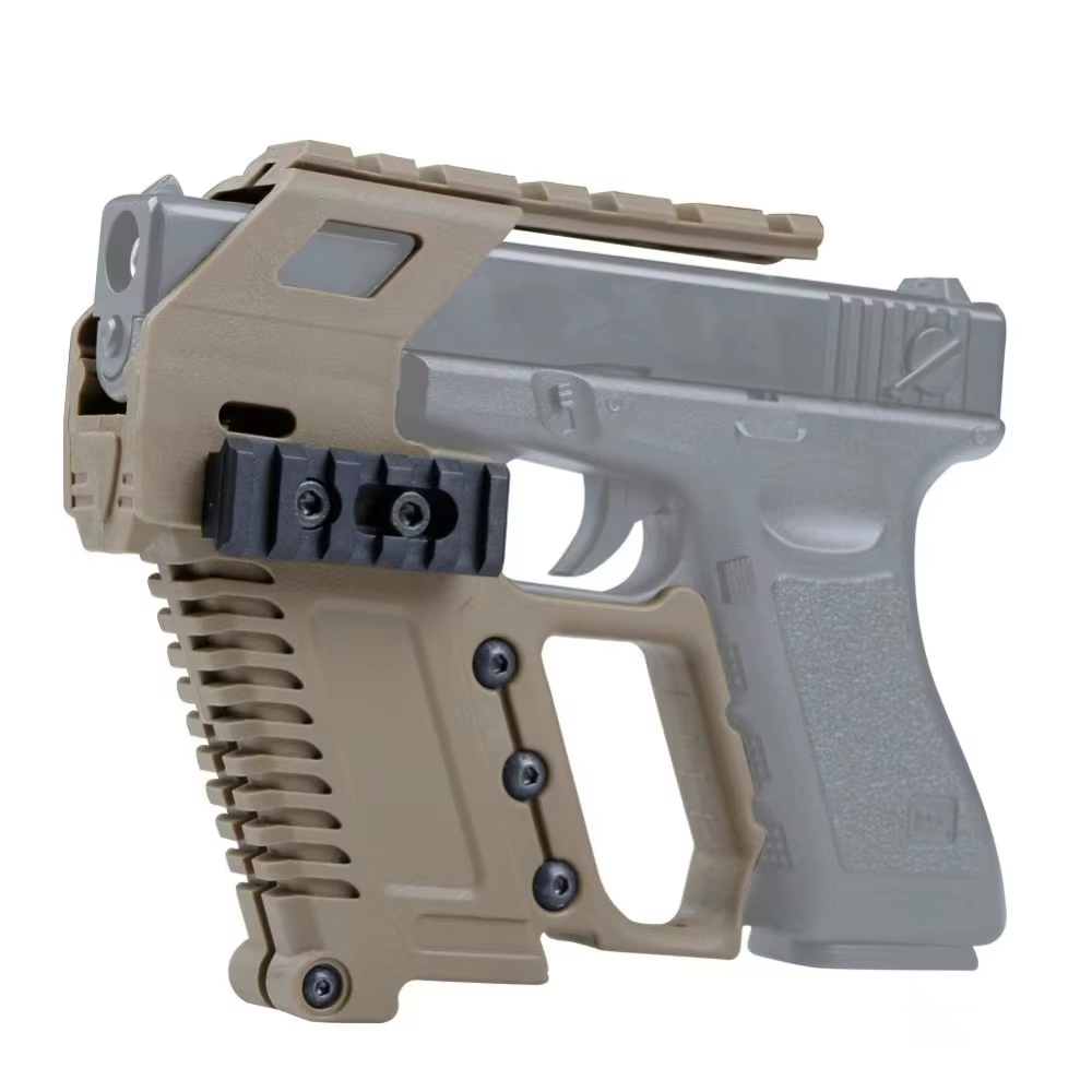 Accessoires de dispositif de chargement de pistolet à eau à montage sur Rail G1-5 G17 G18 G19, adaptateur de remplacement rapide sous-baril, accessoires pour pistolet jouet