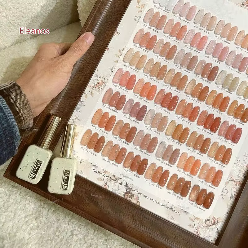 YUUJA haute qualité 48 couleurs Transparent Gel pour ongles ensemble Salon de manucure 2025 nouvelle mode offre
